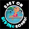 Baby on Divingboard